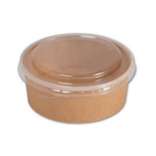 Kraft papirnate skleda 500 ml